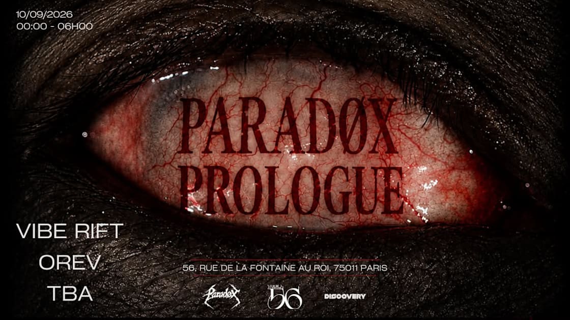 Affiche Discovery Présente : Paradox Prologue, Paris · Billets Shotgun