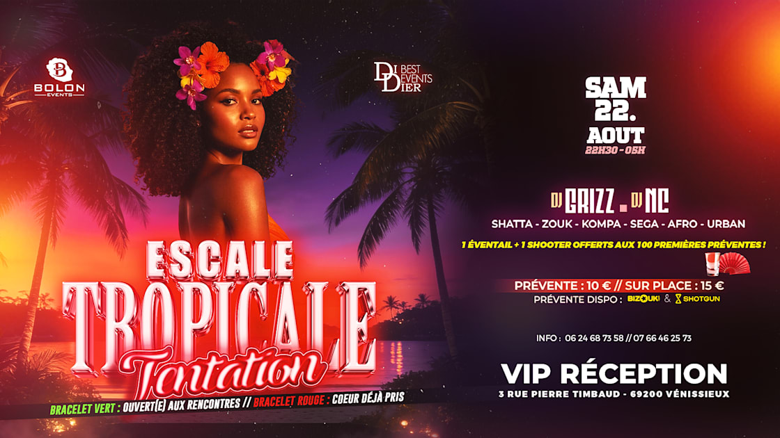 Escale Tropicale - Édition "Tentation"