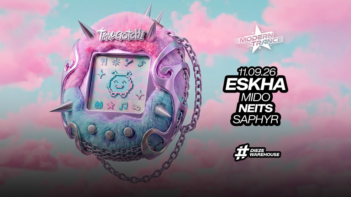 Affiche Modern Trance : Eskha And More..., Montpellier · Billets Shotgun