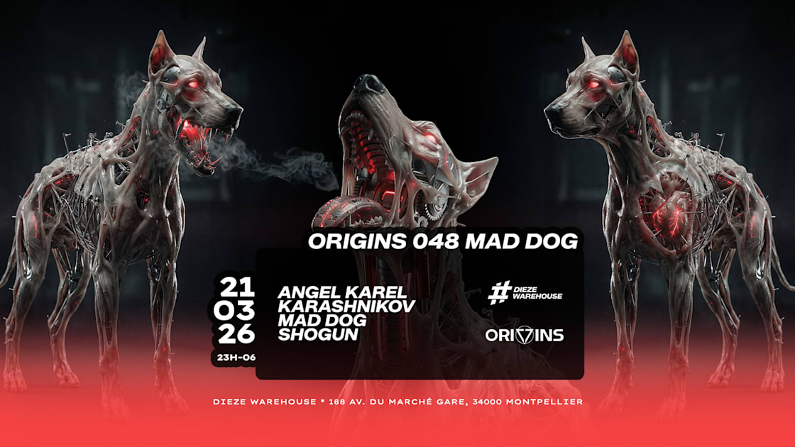 Origins Space Oddity Invite Mad Dog, Montpellier · Shotgun Tickets