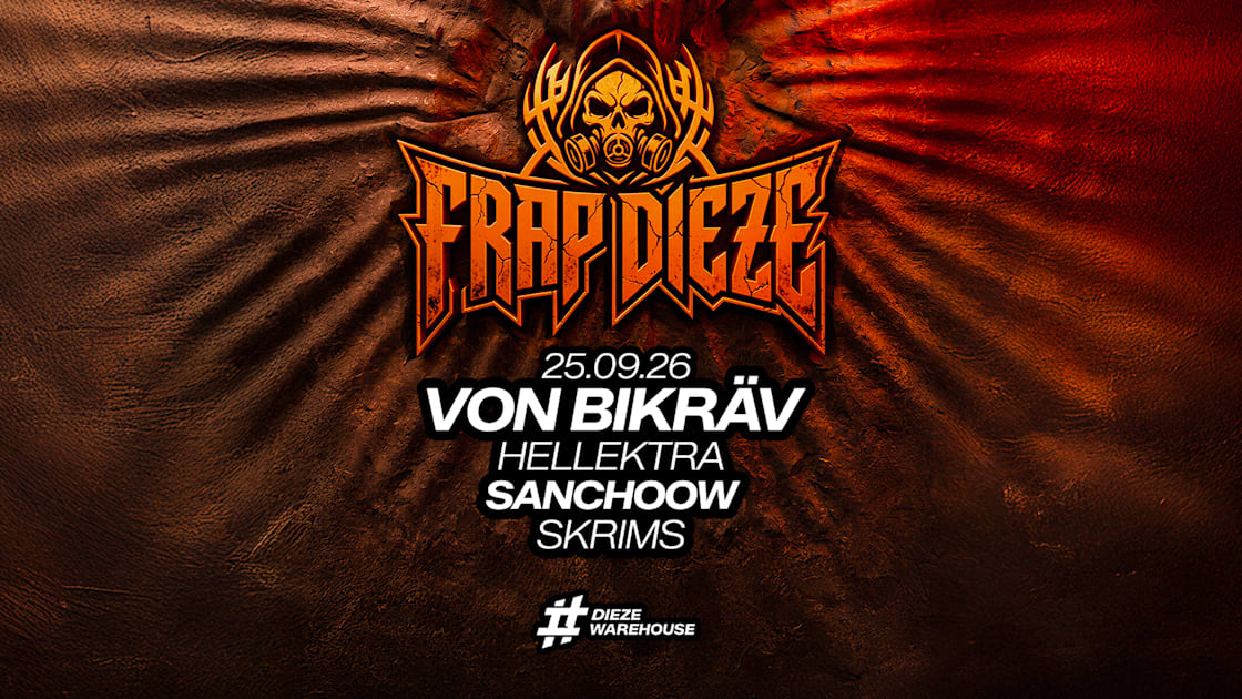 Affiche Frap Dieze : Von Bikräv And More..., Montpellier · Billets Shotgun