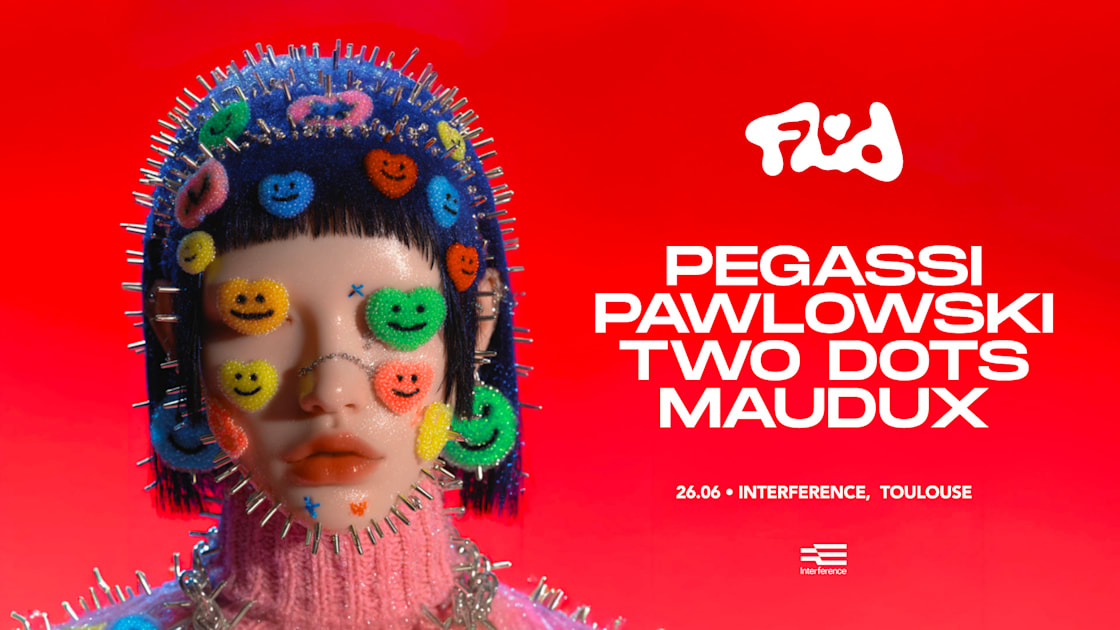 Fluid Presents: Pegassi, Pawlowski, Two Dots, Maudux - Soirée techno le ven 26 juin à Interference