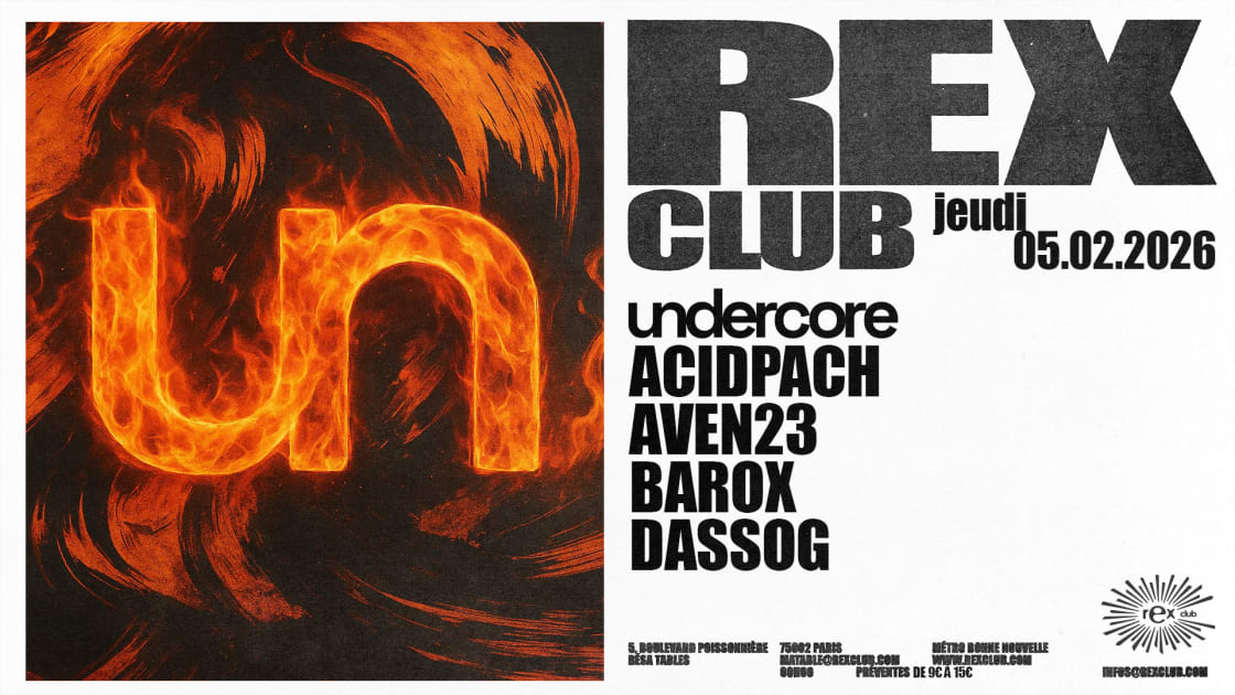 Flyer Undercore: Acidpach, Aven23, Barox, Dassog