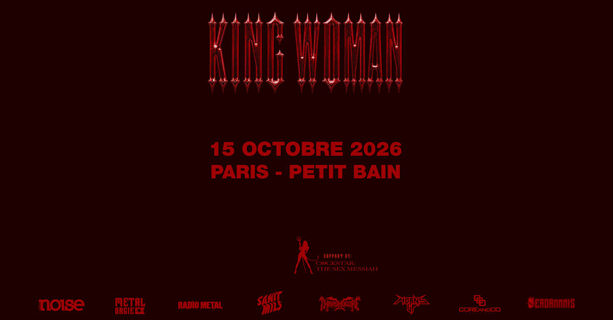 Affiche King Woman, En Concert À Paris, Paris · Billets Shotgun