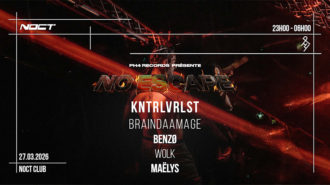 MAËLYS - Soirée techno le ven 27 mars à NOCT