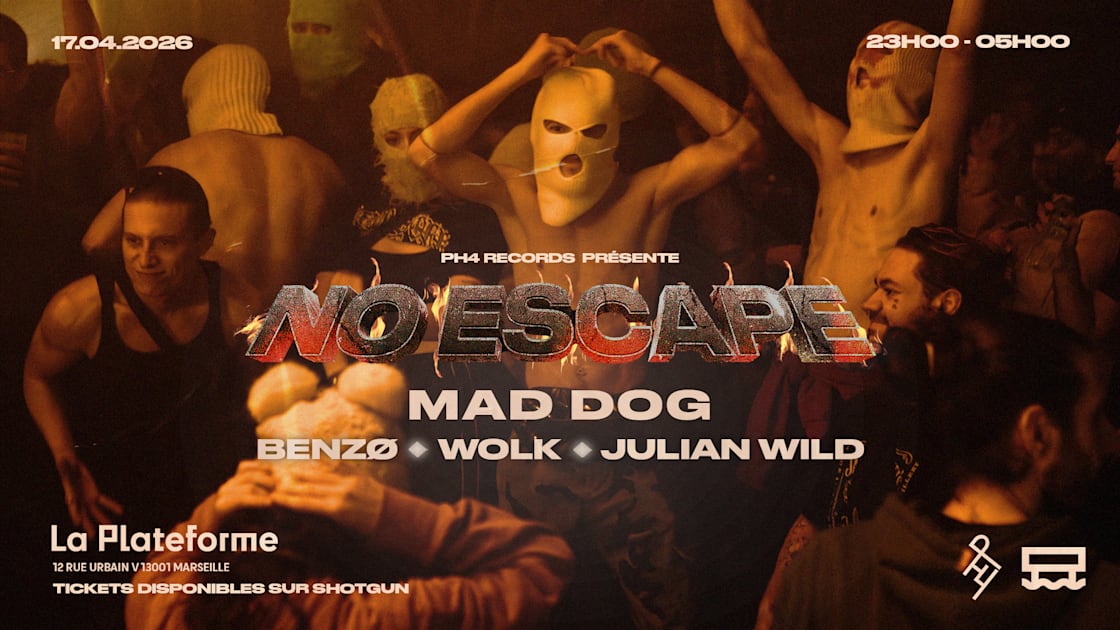 Julian Wild - Soirée techno le ven 17 avr. à 32 Rue Urbain V, 13002 Marseille, France