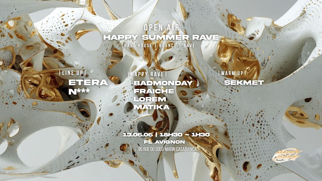 SEKMΞT - Soirée techno le sam 13 juin à 95 Rue du Sous-Marin Casabianca, 84140 Avignon, France
