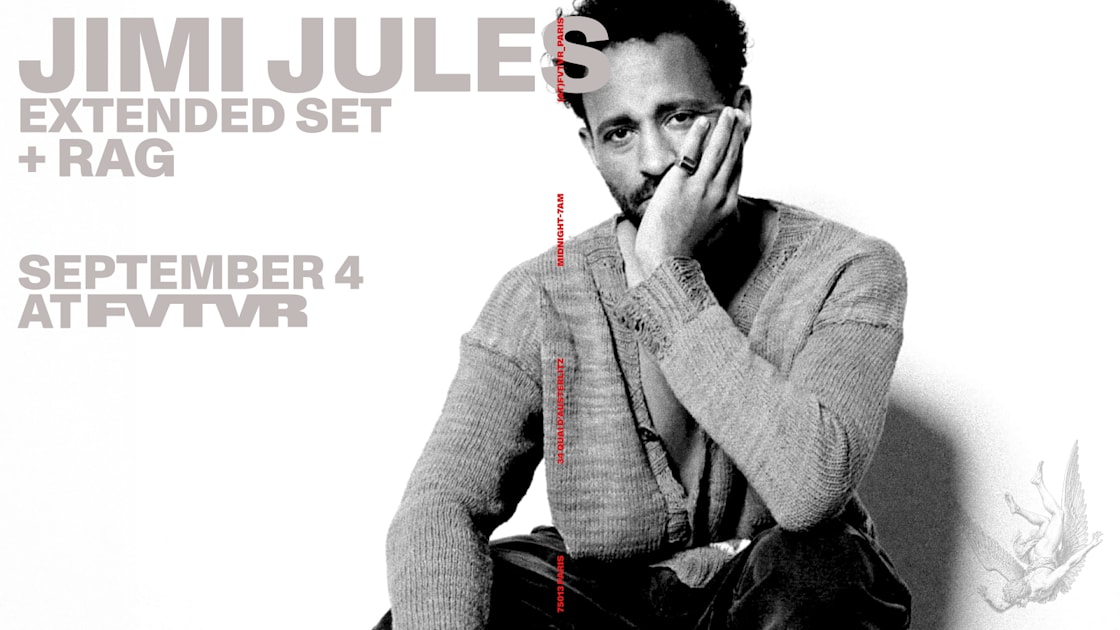 Affiche Fvtvr Invites: Jimi Jules, Rag, Paris · Billets Shotgun
