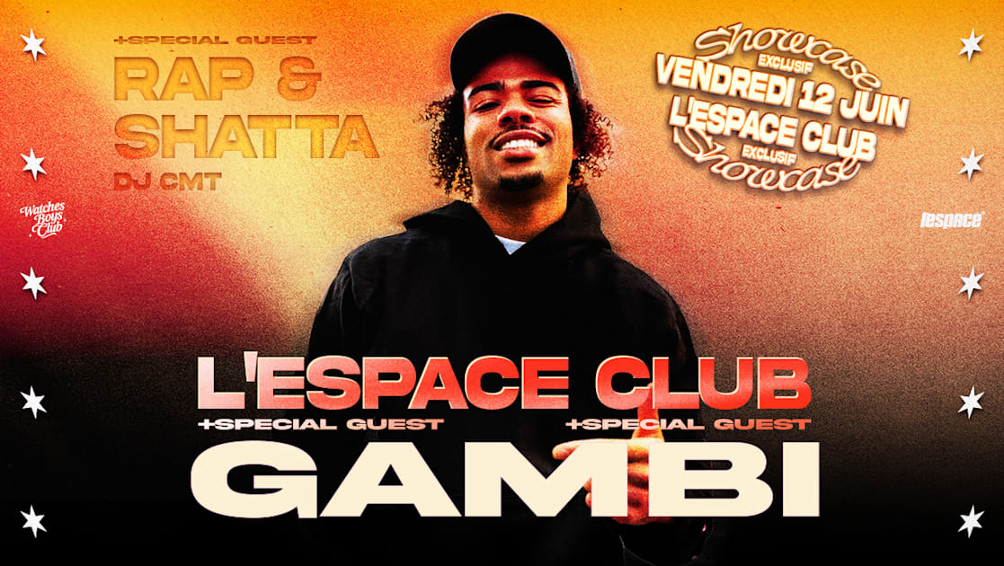 Image Gambi Showcase At L'espace Club 12/06