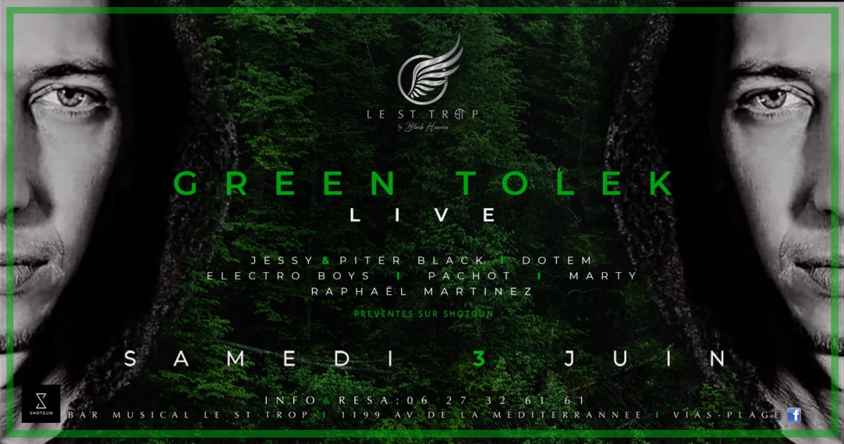 Green Tolek Live, Vias · Shotgun Tickets