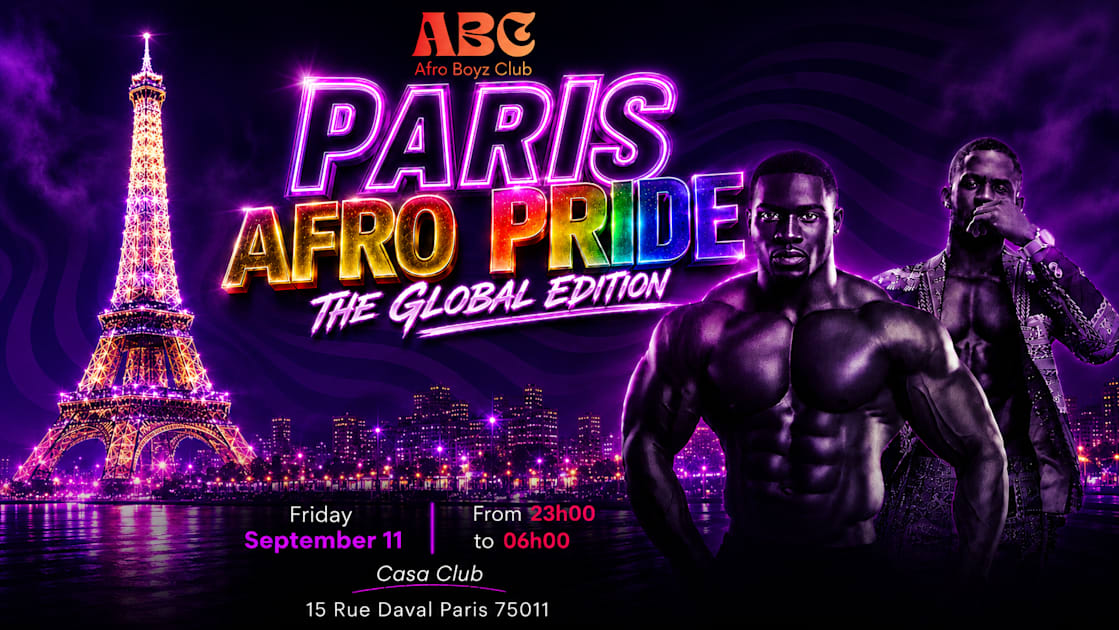 Affiche Paris Afro Pride | Global Black Pride Edition, Paris · Billets Shotgun