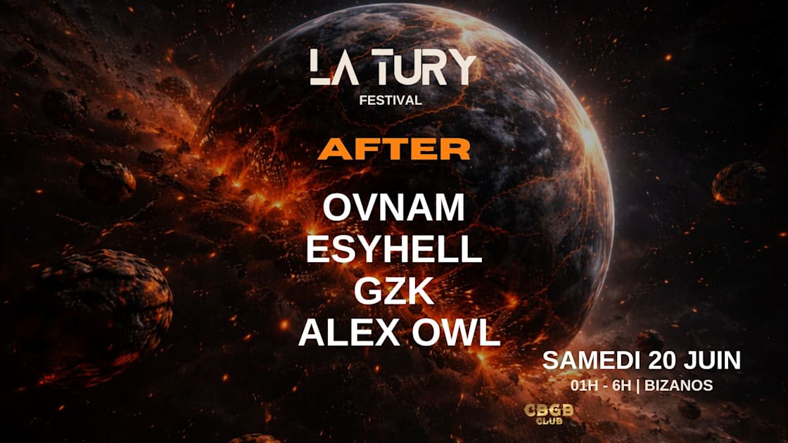 Alex Owl - Soirée techno le sam 20 juin à CBGB Club