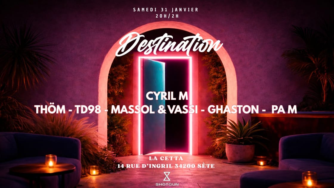 Flyer Destination Winter Saison La Cetta New Méditérranéen Spot