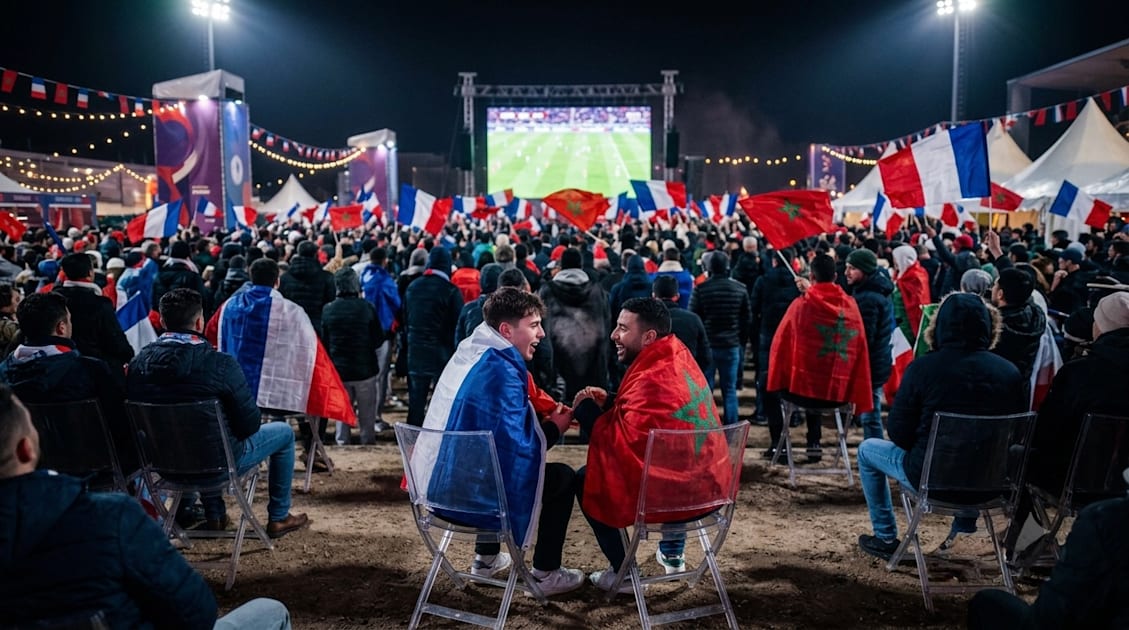 Maroc Vs France : Fanzone Coupe Du Monde 2026