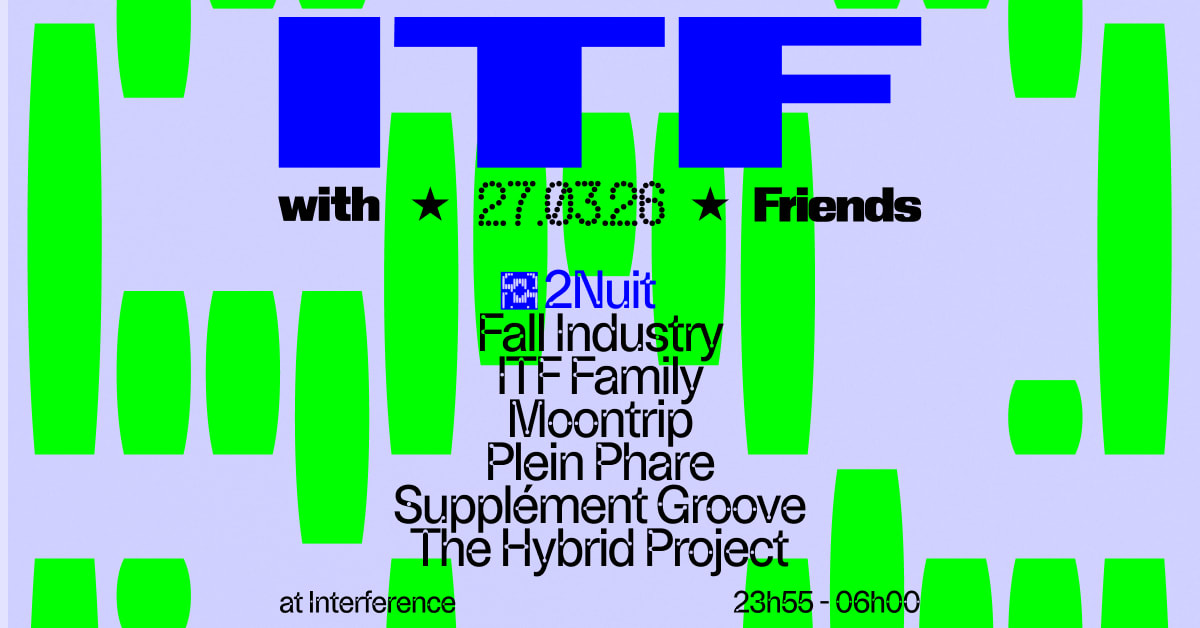 Drizer AC (Plein Phare) - Soirée techno le ven 27 mars à Interference