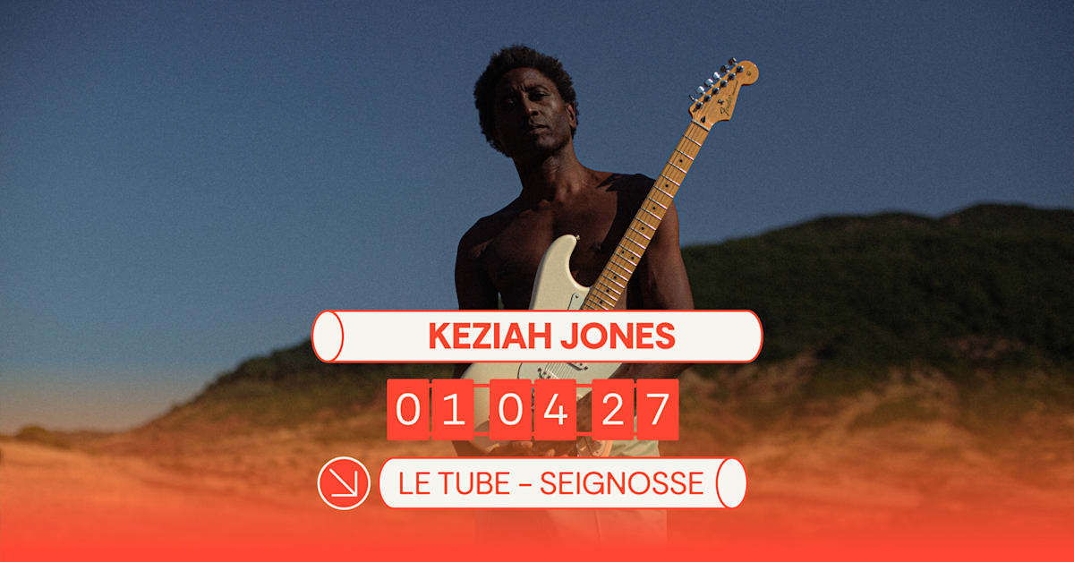 Affiche Keziah Jones Au Tube De Seignosse, Seignosse · Billets Shotgun