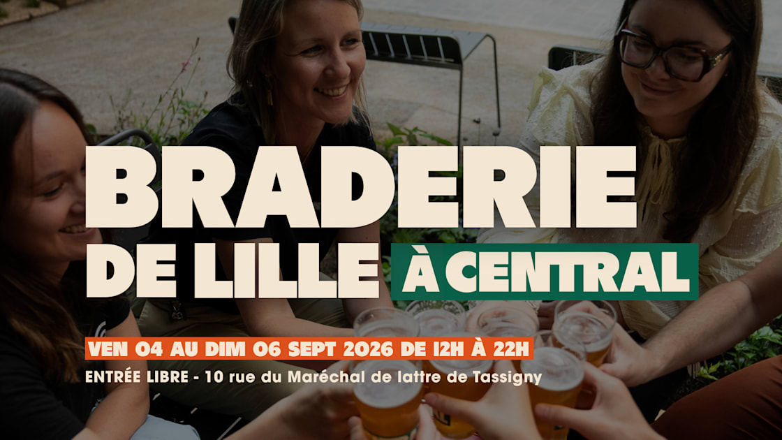 Affiche Braderie De Lille Central, Lille · Billets Shotgun