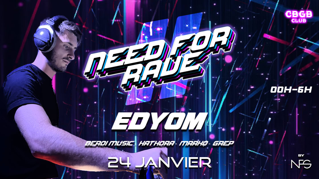 Flyer Need For Rave #2