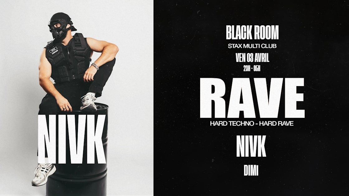 NIVK - Soirée techno le ven 3 avr. à District Club Underground