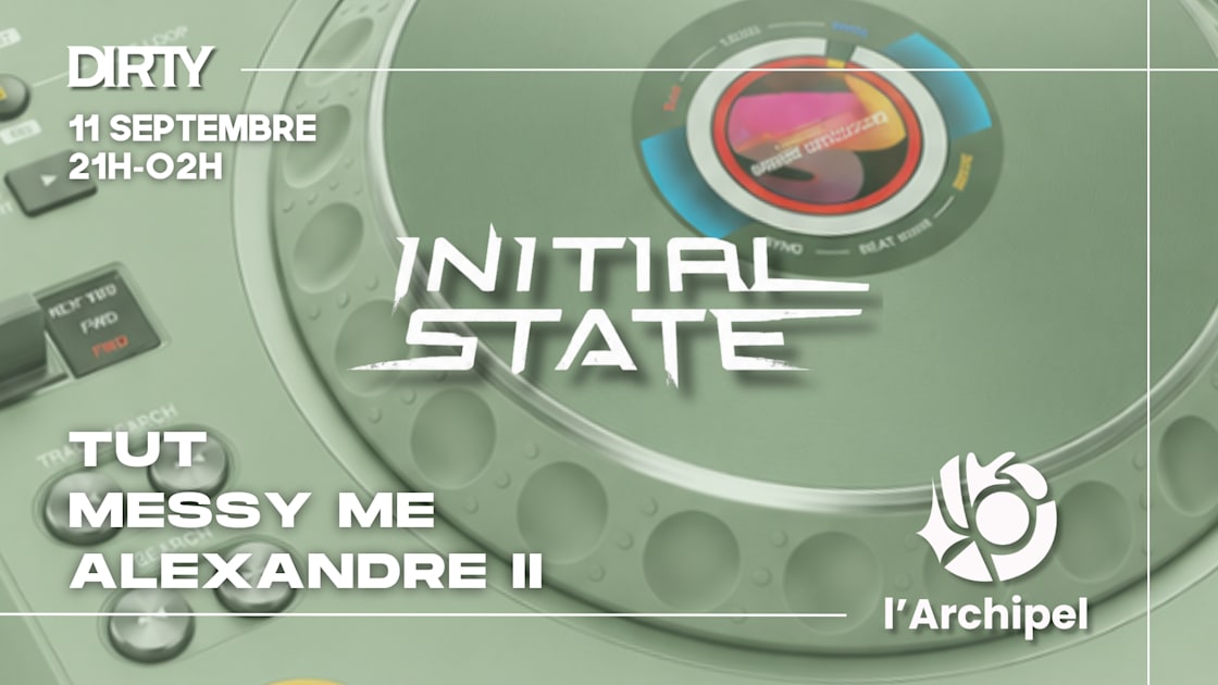 Affiche Dirty - Initial State, Tours · Billets Shotgun
