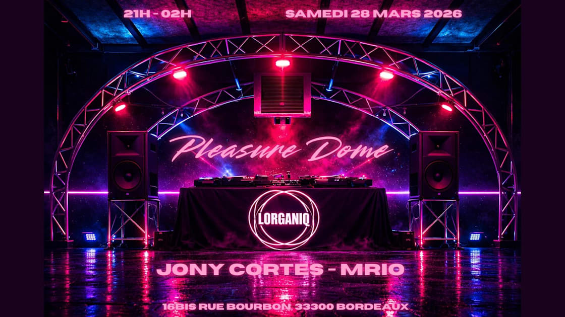 VKNGO - Soirée techno le sam 28 mars à Lorganiq