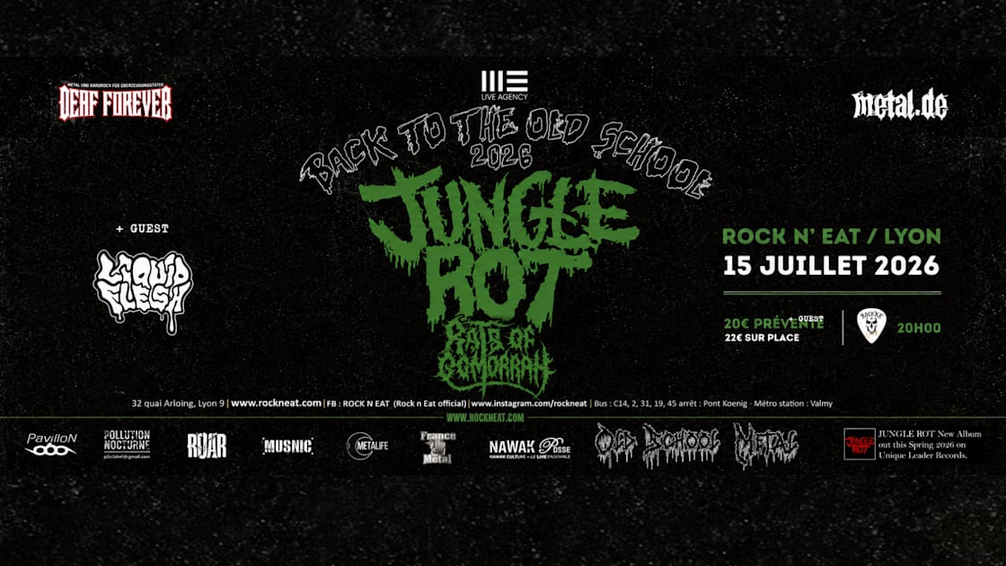 Jungle Rot + Rats Of Gomorrah + Guest Local