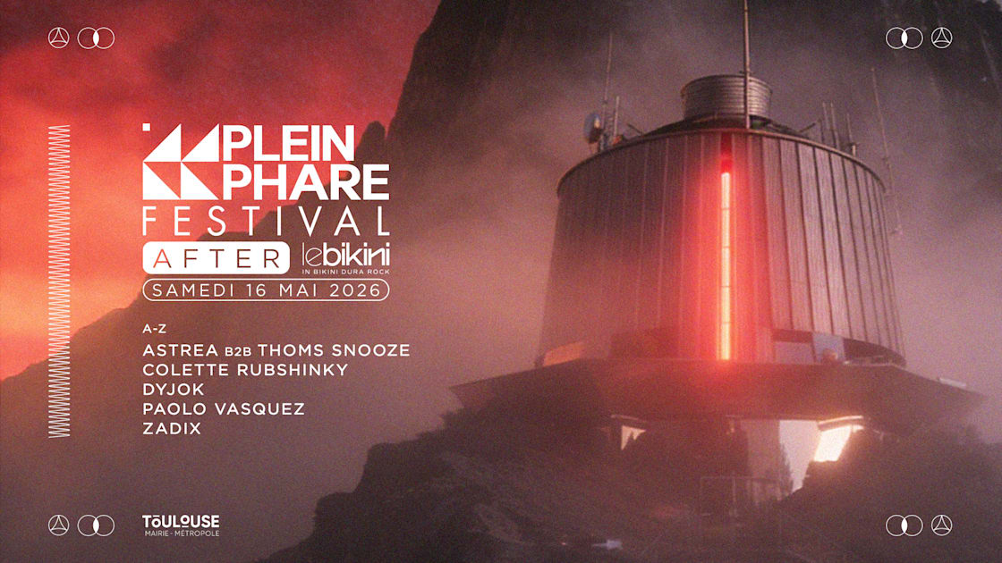 Plein Phare - Soirée techno le sam 16 mai à Le Bikini