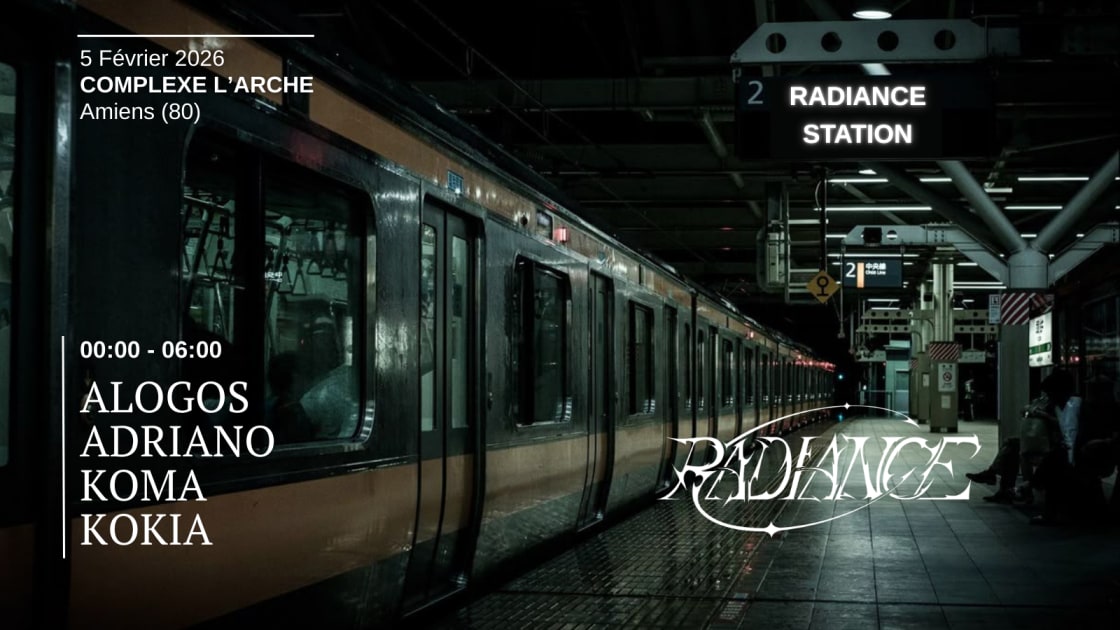 Flyer Radiance X Complexe L'arche Club