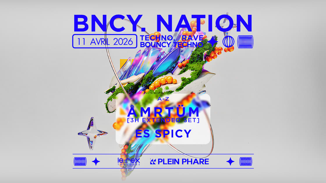 Plein Phare - Soirée techno le sam 11 avr. à Le Rex de Toulouse