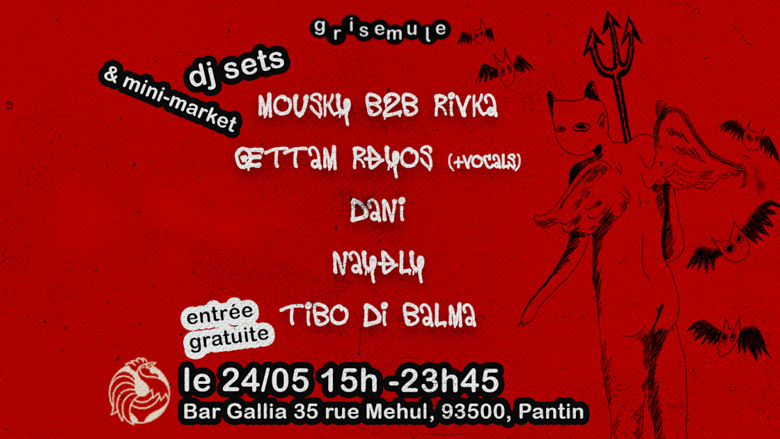 Tibo di Balma - Soirée techno le dim 24 mai à Bar Gallia