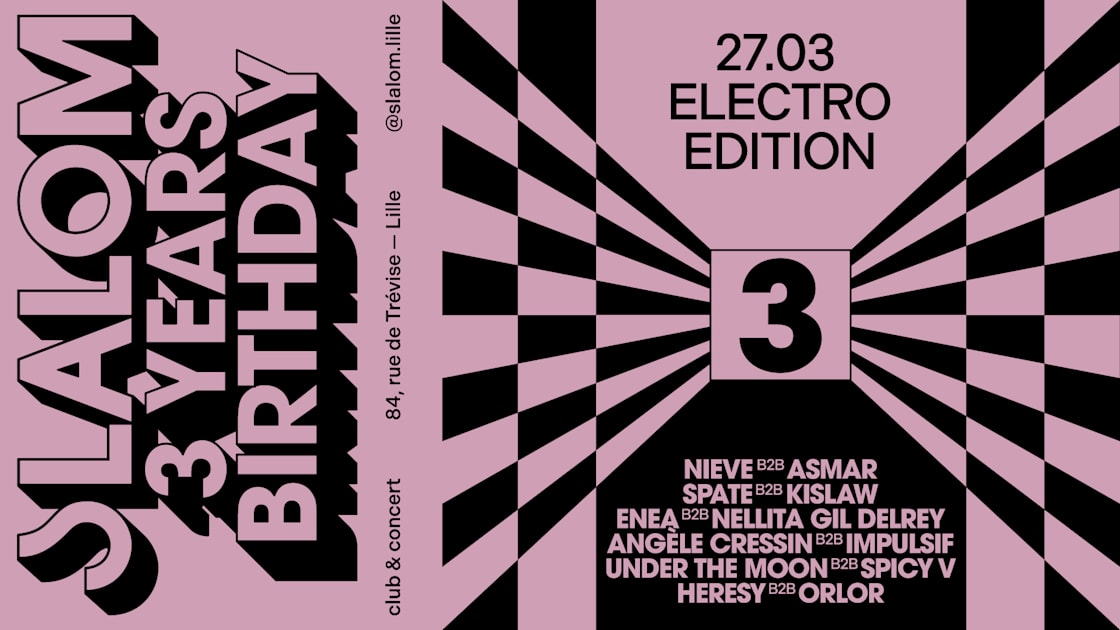 Asmar - Soirée techno le ven 27 mars à Slalom