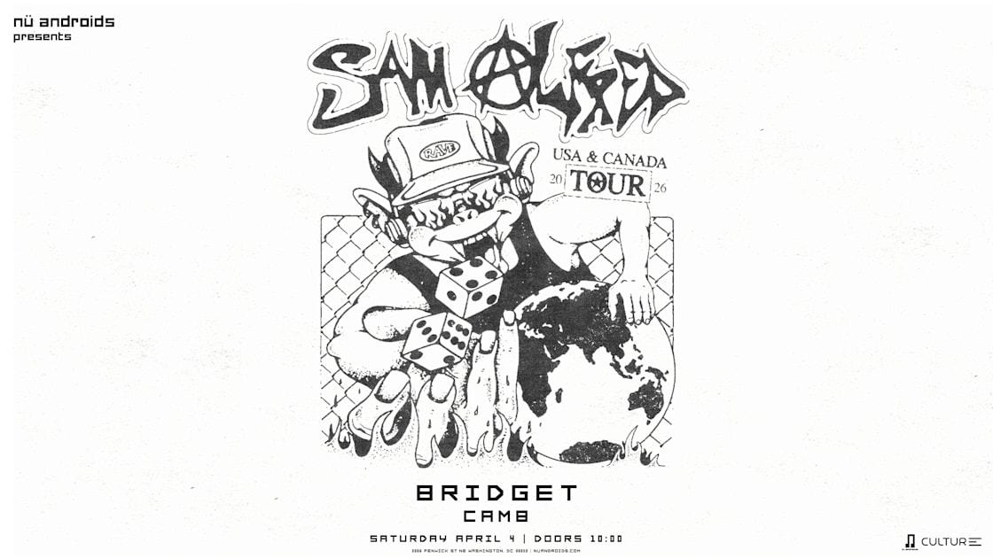 Nü Androids Presents: Sam Alfred, Washington · Shotgun Tickets