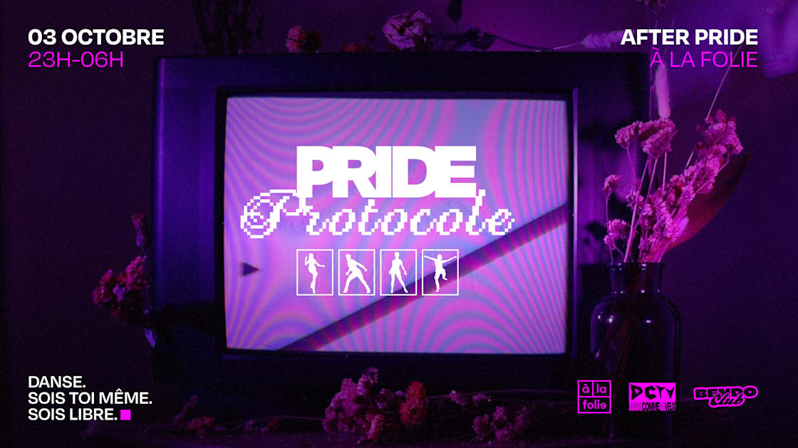 Affiche Pride Protocole, Paris · Billets Shotgun