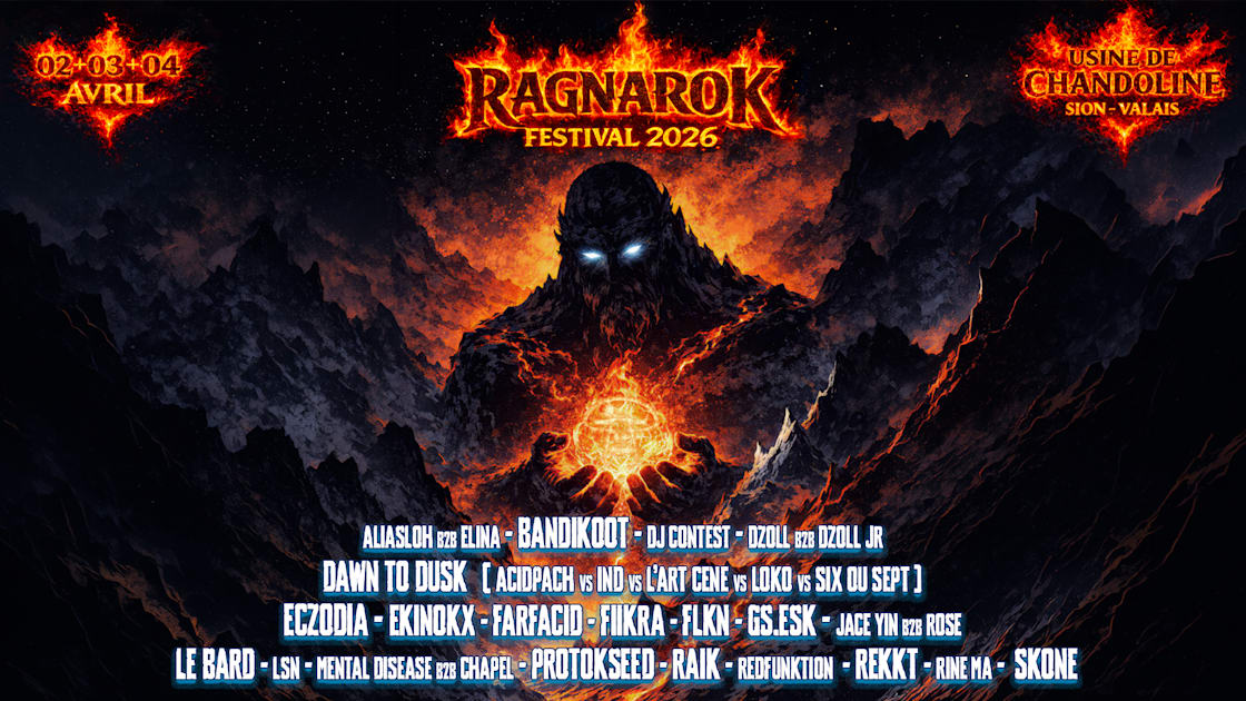 Ragnarok Festival 2026, Sion · Billets Shotgun