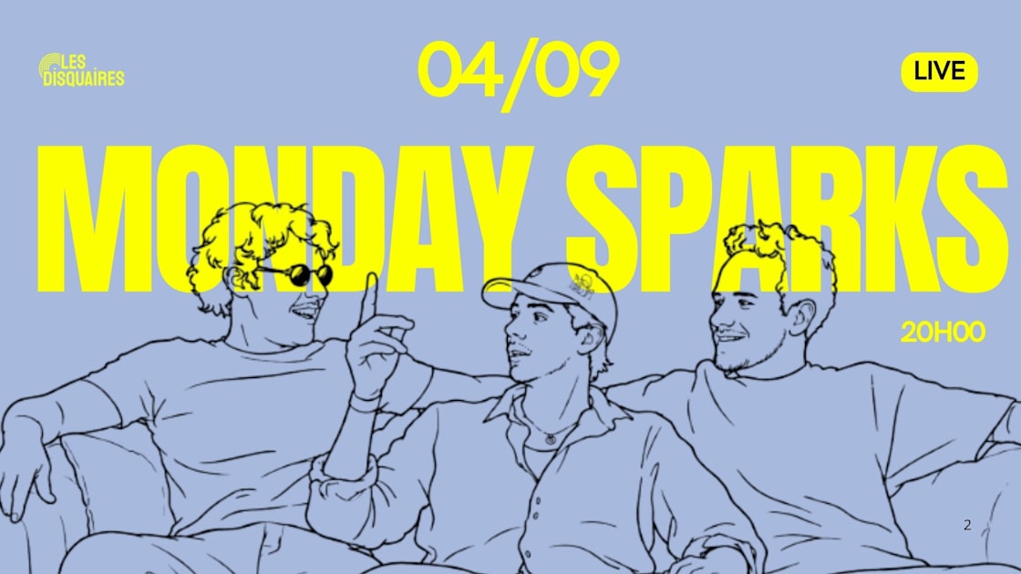 Affiche Monday Sparks - Live, Paris · Billets Shotgun