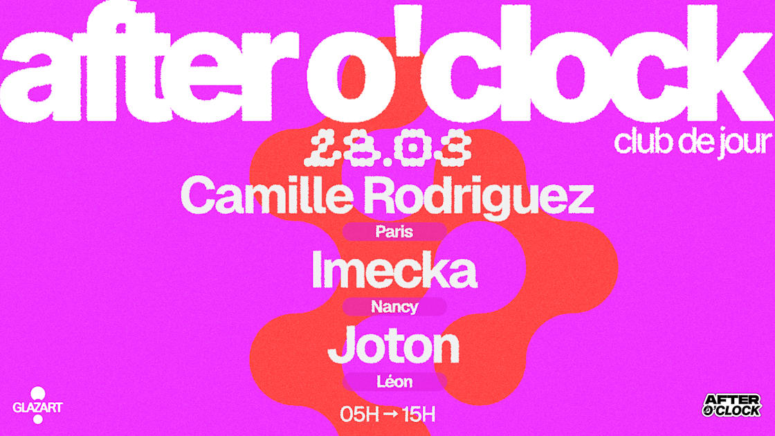 Imecka - Soirée techno le sam 28 mars à Glazart