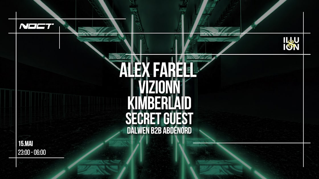 Abdénord - Soirée techno le ven 15 mai à NOCT