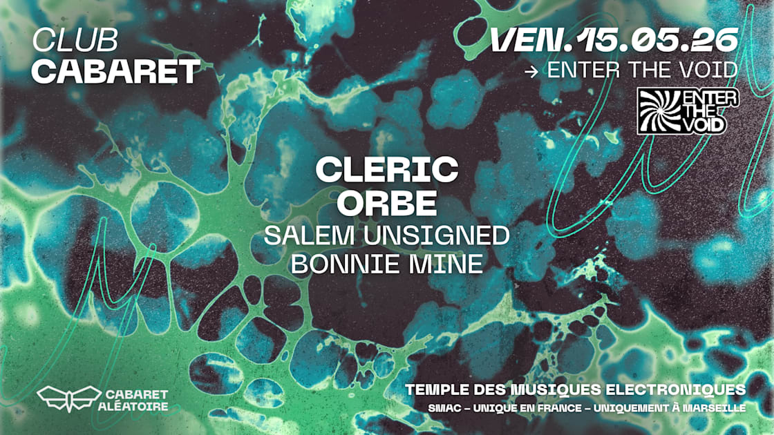Bonnie Mine (ETV) - Soirée techno le ven 15 mai à Cabaret Aléatoire - SMAC