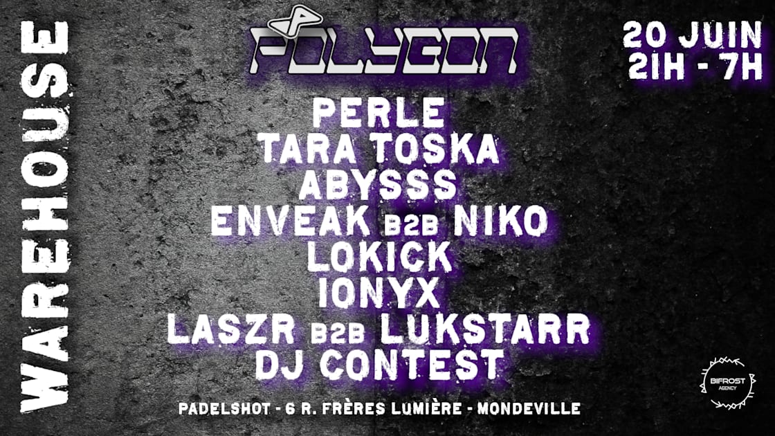 LASZR - Soirée techno le sam 20 juin à 6 Rue des Frères Lumière, 14120 Mondeville, France