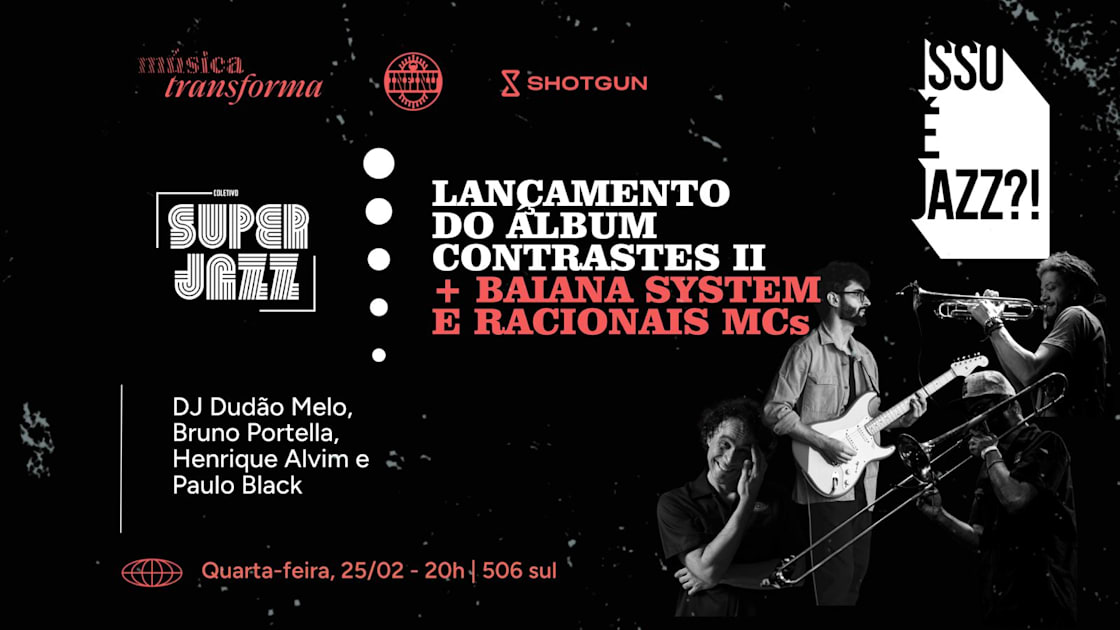 Isso É Jazz?! - Coletivo Superjazz, Brasília · Ingressos Shotgun