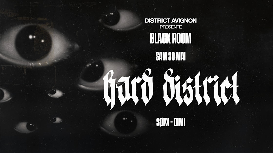 Hard District : Sopix + Dimi - Soirée techno le sam 30 mai à District Club Underground