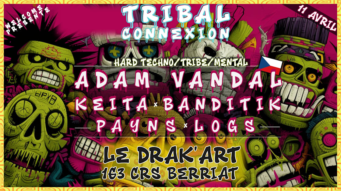 Logs core - Soirée techno le sam 11 avr. à Drak Art