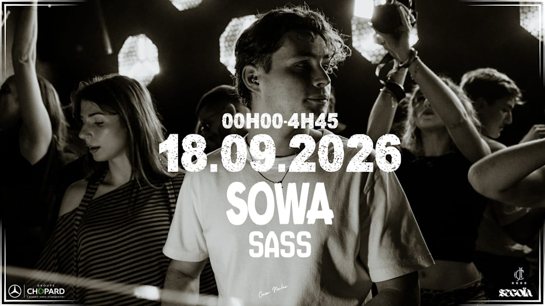 Affiche Sowa Por Casa Noche Events, Dijon · Billets Shotgun
