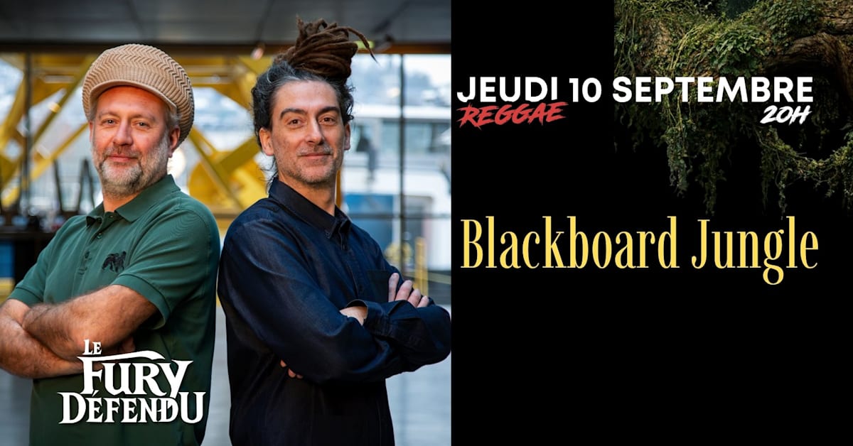 Affiche Soirée Reggae - Blackboard Jungle, Rouen · Billets Shotgun