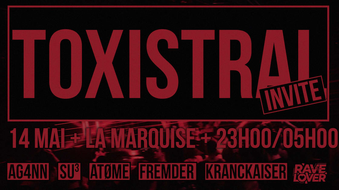 Su³ - Soirée techno le jeu 14 mai à Péniche, La Marquise