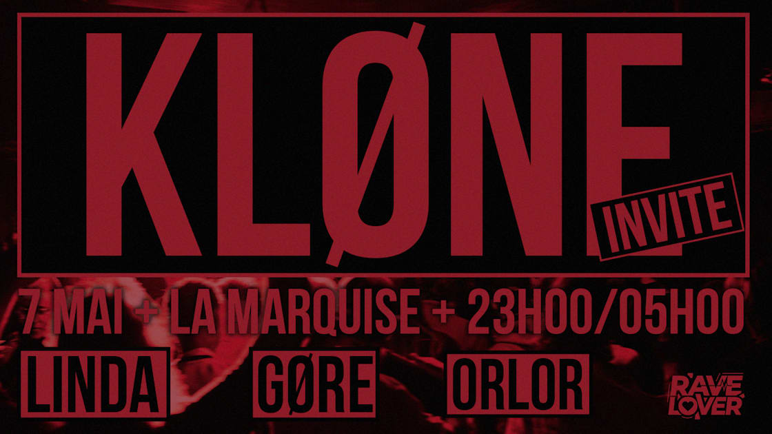 ORLOR - Soirée techno le jeu 7 mai à Péniche, La Marquise