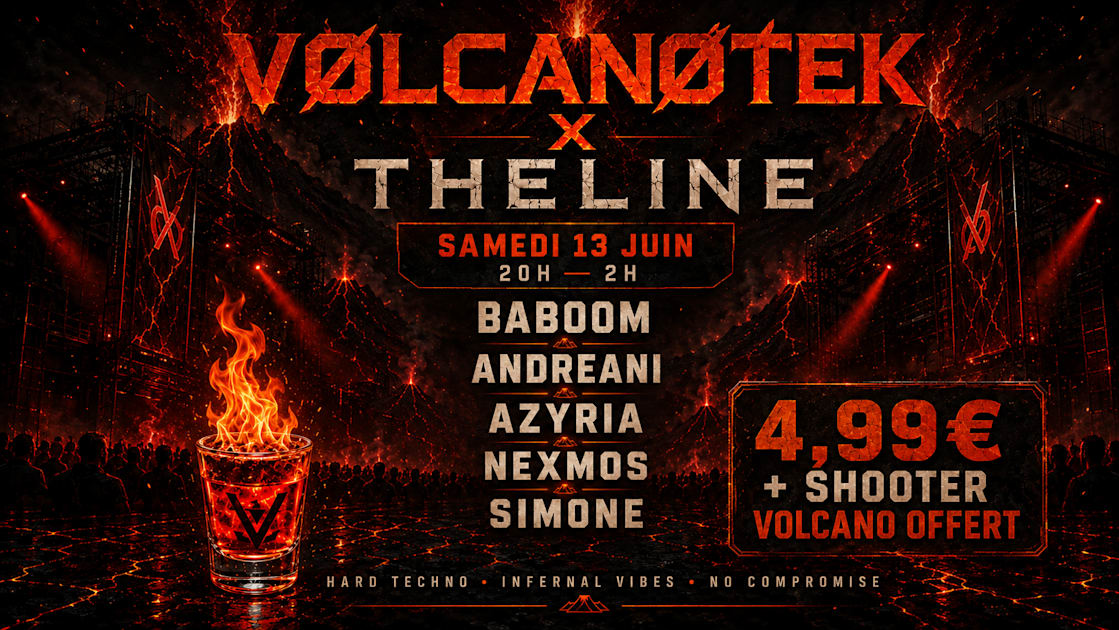 Nexmos - Soirée techno le sam 13 juin à The line bar