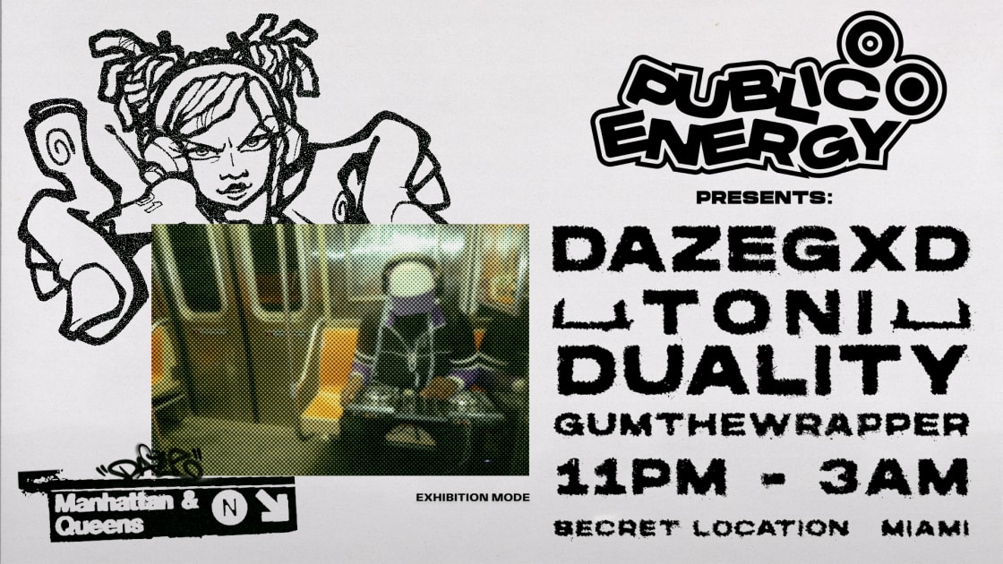 Public Energy Presents: Dazegxd Exhibition Mode, Miami · Shotgun