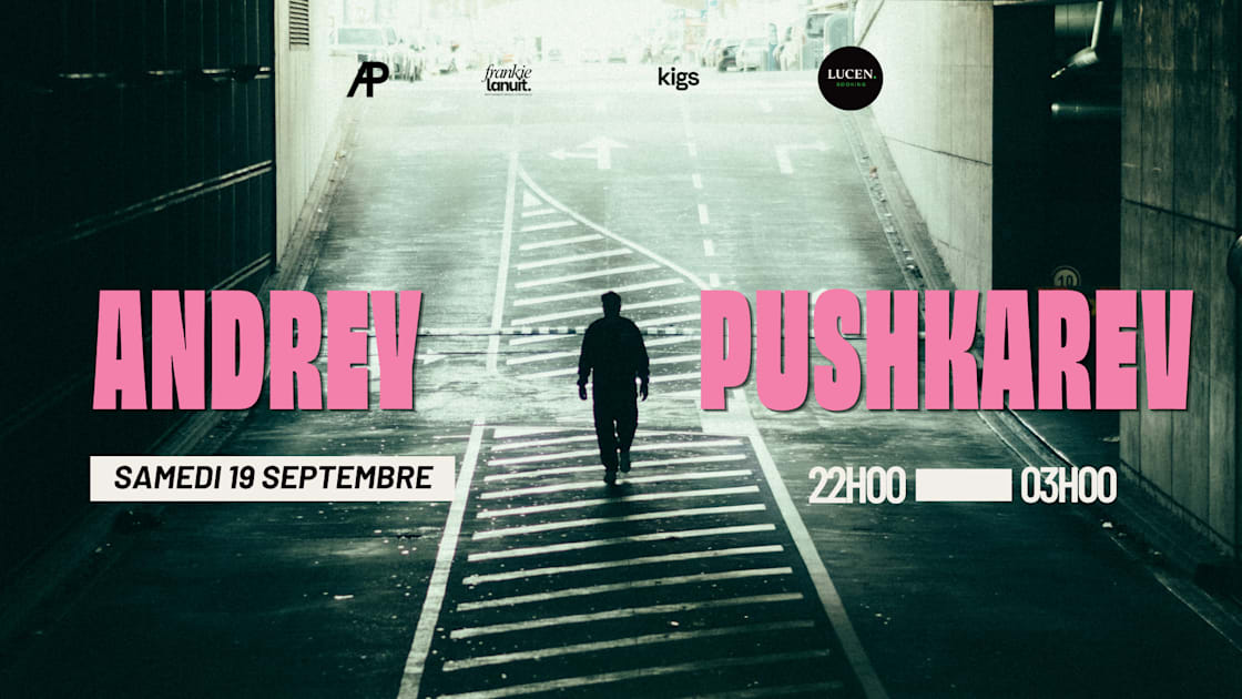 Affiche Andrey Pushkarev By Frankielanuit, Toulouse · Billets Shotgun