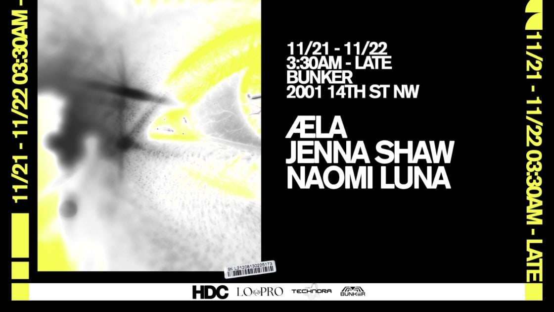 Washington Dc Rave Sara Landry Afters: Jenna Shaw, Naomi Luna, Æla, Washington · Shotgun ...